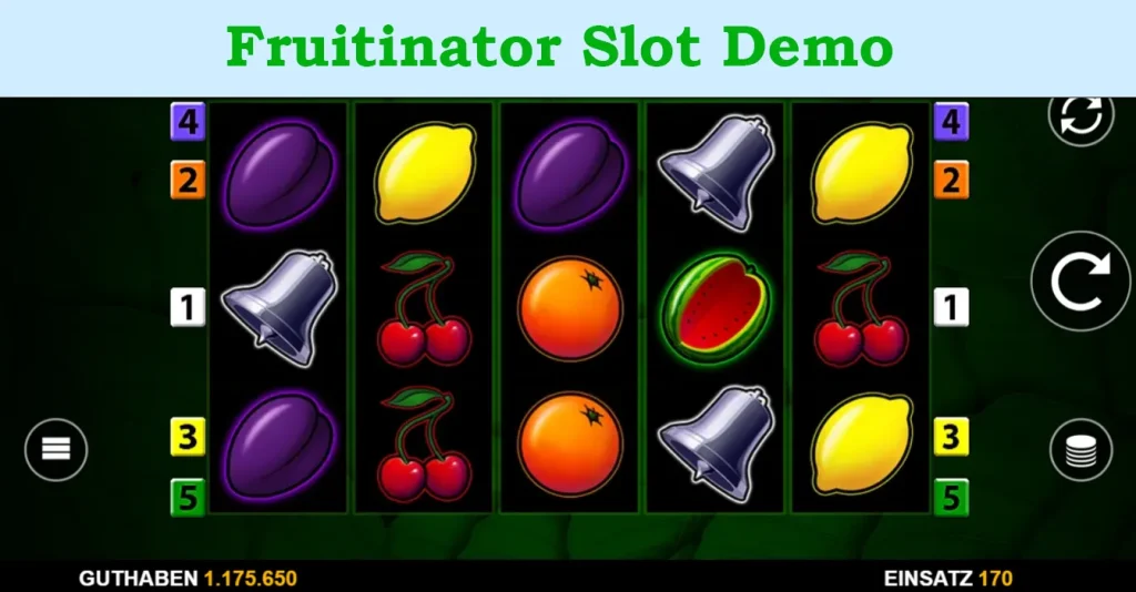 fruitinator slot demo