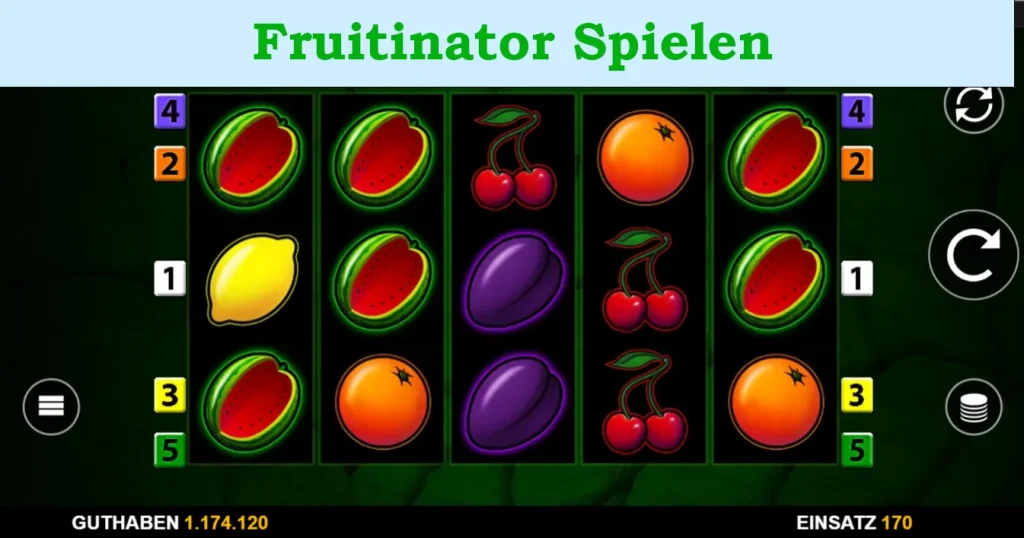 fruitinator spielen
